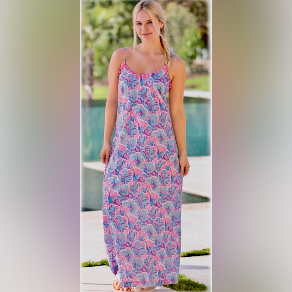 NWT Simply Southern Tropical Floral Maxi Dress